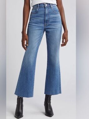 SLVRLAKE High-Rise Flared Jeans in Heart of Mine
